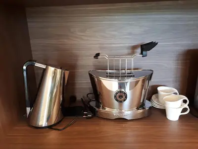 Kaffee-/Teezubehör in der Unterkunft Schafberg Luxury Apartment