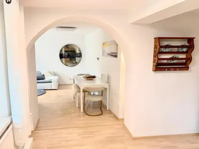 Ein Sitzbereich in der Unterkunft Cozy 2 Bed