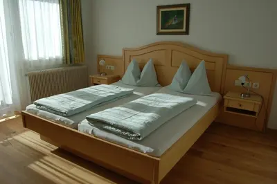 Ein Bett oder Betten in einem Zimmer der Unterkunft Haus Fernblick