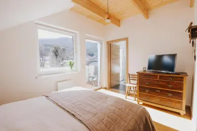 TV/Unterhaltungsangebot in der Unterkunft Appartement Eden Top 11
