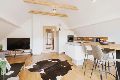 TV/Unterhaltungsangebot in der Unterkunft Appartement Eden Top 11
