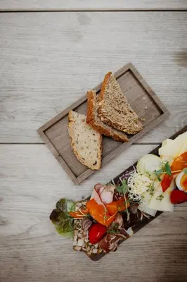 Essen im Bed & Breakfast oder in der Nähe