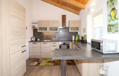 Küche/Küchenzeile in der Unterkunft Ferienwohnung In Abtenau