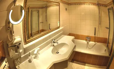 Ein Badezimmer in der Unterkunft Landhaus Wastlalm - mit gratis Eintritt in SPA Bereich
