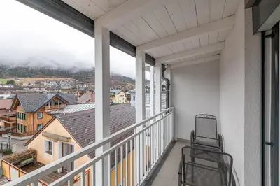 Ein Balkon oder eine Terrasse in der Unterkunft Schladminger-Tor Apartment - by myNests