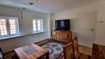 TV/Unterhaltungsangebot in der Unterkunft Ferienhaus mit Bergblick auf die Kremsmauer - ruhig und hundefreundlich
