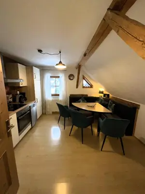 Küche/Küchenzeile in der Unterkunft Ferienwohnung Aigner