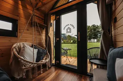 Ein Sitzbereich in der Unterkunft Berg & Natur - Cozy house
