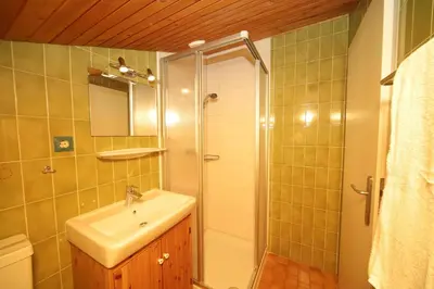 Ein Badezimmer in der Unterkunft Appartement Hannerl