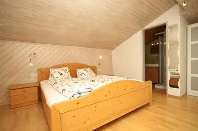 Ein Bett oder Betten in einem Zimmer der Unterkunft Appartement Hannerl