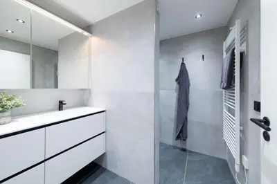 Ein Badezimmer in der Unterkunft Blütenzauber am Mondsee