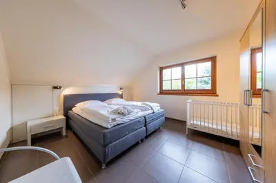 Ein Bett oder Betten in einem Zimmer der Unterkunft Panorama Chalet Lungau