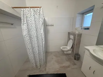 Ein Badezimmer in der Unterkunft Luxus Apartment - Toskana Gasthaus