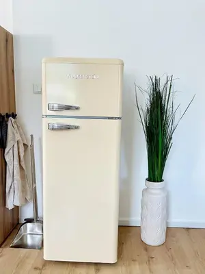 Küche/Küchenzeile in der Unterkunft Historische Altbau Suite