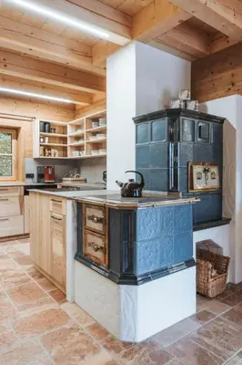 Küche/Küchenzeile in der Unterkunft Mariandl Alm