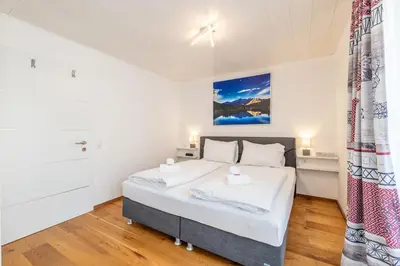 Ein Bett oder Betten in einem Zimmer der Unterkunft StoderGarden Apartment - by myNests