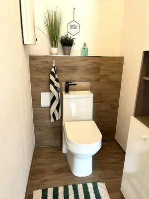 Ein Badezimmer in der Unterkunft Apartment Moritz