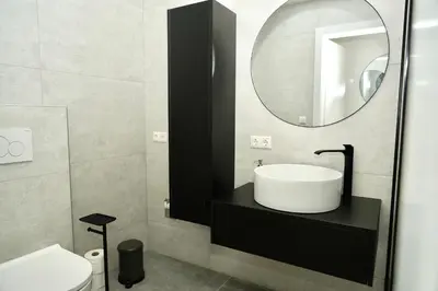 Ein Badezimmer in der Unterkunft Heimherzal