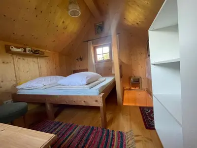 Ein Bett oder Betten in einem Zimmer der Unterkunft Mei Hoamatl