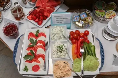 Essen in der Pension oder in der Nähe