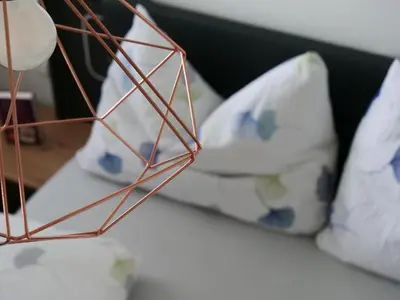 Ein Sitzbereich in der Unterkunft Apartment Rosa
