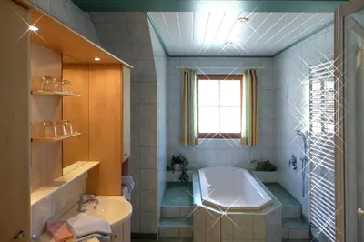 Ein Badezimmer in der Unterkunft Ferienhaus-Birgit-Gerald-Reinbacher