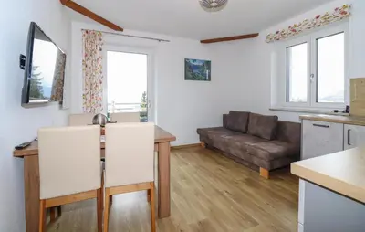 Küche/Küchenzeile in der Unterkunft Ferienwohnung 45M2