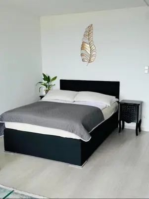 Ein Bett oder Betten in einem Zimmer der Unterkunft Fühl dich wohl im Salzkammergut