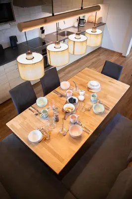 Getränke in der Unterkunft Appartement am Moserhof