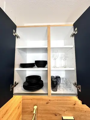 Küche/Küchenzeile in der Unterkunft City Apartment Bad Aussee