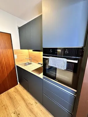 Küche/Küchenzeile in der Unterkunft City Apartment Bad Aussee