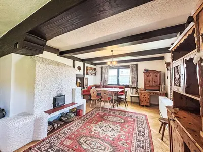 Ein Sitzbereich in der Unterkunft Holiday Home Haus Sophie by Interhome