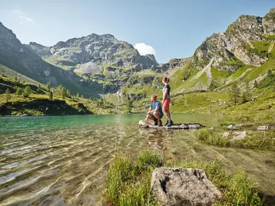 Naturlandschaft in der Nähe des Ferienhauses