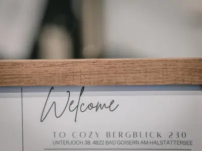 Ein Zertifikat, Auszeichnung, Logo oder anderes Dokument, das in der Unterkunft Cozy Bergzeit 230 - Mountain View, Stylish, Familyfriendly ausgestellt ist