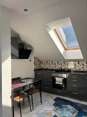 Küche/Küchenzeile in der Unterkunft SC Apartments Bad Goisern - contactless check in