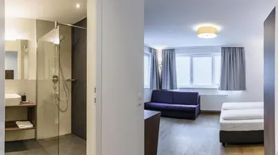 Ein Badezimmer in der Unterkunft Haus Hubertus by Summit Travel