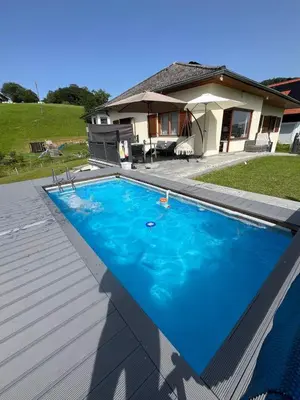Der Swimmingpool an oder in der Nähe von Ferienhaus Moser mit Pool