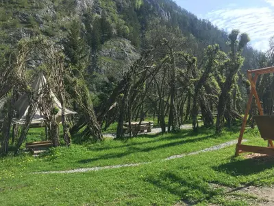 Naturlandschaft in der Nähe des Bed & Breakfasts