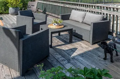 Ein Balkon oder eine Terrasse in der Unterkunft SeeAtelier Grundlsee - Your Austrian Home