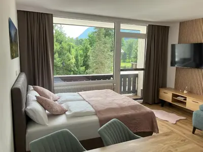 Ein Bett oder Betten in einem Zimmer der Unterkunft SeenSucht 2 