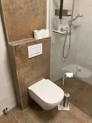 Ein Badezimmer in der Unterkunft SeenSucht 2 