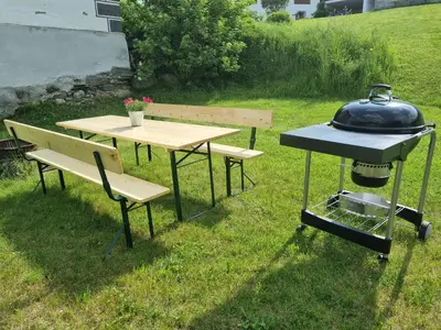 Ein Garten an der Unterkunft Ferienchalet Murau Blick