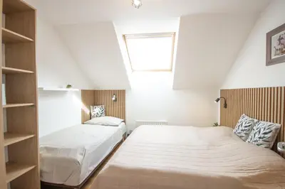 Ein Bett oder Betten in einem Zimmer der Unterkunft Apartment Katschberg