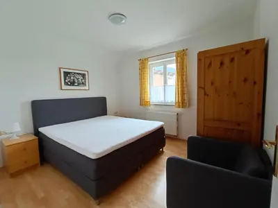 Ein Bett oder Betten in einem Zimmer der Unterkunft Nähe Traunsee-Attersee OGO