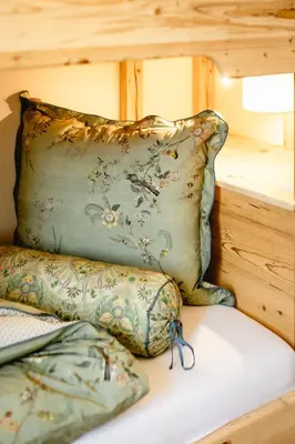 Ein Bett oder Betten in einem Zimmer der Unterkunft Lippingergut - 