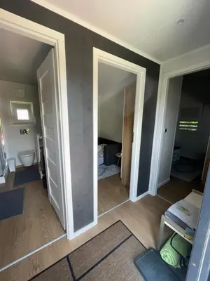 Ein Bett oder Betten in einem Zimmer der Unterkunft Premium Chalet A