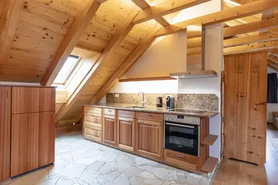 Küche/Küchenzeile in der Unterkunft Chalet Obertauern 1 XL
