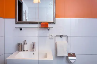 Ein Badezimmer in der Unterkunft The Green House - Luxury Apartments