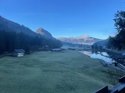 Naturlandschaft in der Nähe des Chalets