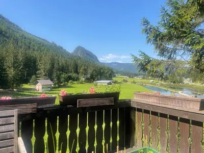 Naturlandschaft in der Nähe des Chalets